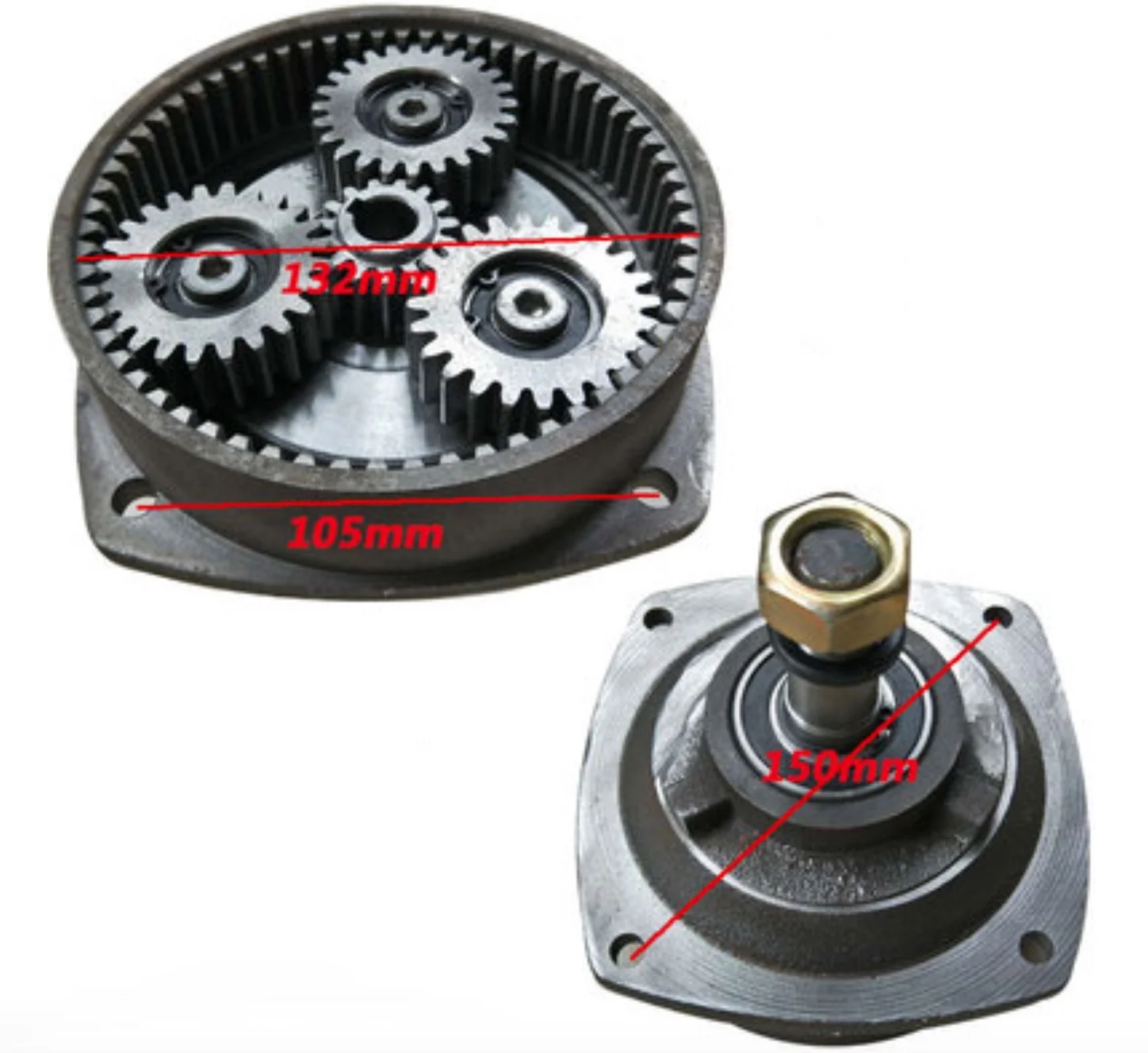 Center Gear:15teeths . Planet Gear:24teeths Electric Tricycle Motor Gearbox Motor Head Reducer Assembly
Center Gear:15teeths . Planet Gear:24teeths Electric Tricycle Motor Gearbox Motor Head Reducer Assembly