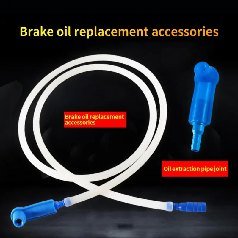 

Brake Oil Changer Connector Emptying Tool With 1.2m Oil Pumping Pipe Brake Oil Replacement Tools For Car Vehicles Accessories