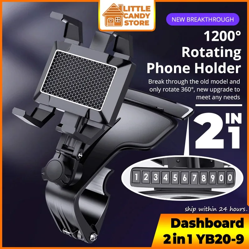 1 Handed Dashboard Clip Car Holder / 360° Car Mount Phone Holder Bracket Stand / In-Car Holder For 4~6 Inches Smartphone
1 Handed Dashboard Clip Car Holder / 360° Car Mount Phone Holder Bracket Stand / In-Car Holder For 4~6 Inches Smartphone