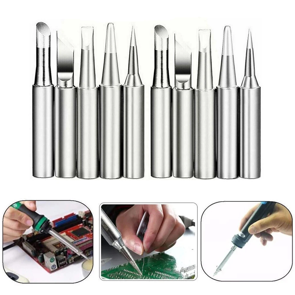 5/10/15Pcs Soldering Iron Tips 900M-T Copper Welding Head I+B+K+2.4D+3C Electric Soldering Iron Tip Thermostatic Welding Tools
5/10/15Pcs Soldering Iron Tips 900M-T Copper Welding Head I+B+K+2.4D+3C Electric Soldering Iron Tip Thermostatic Welding Tools