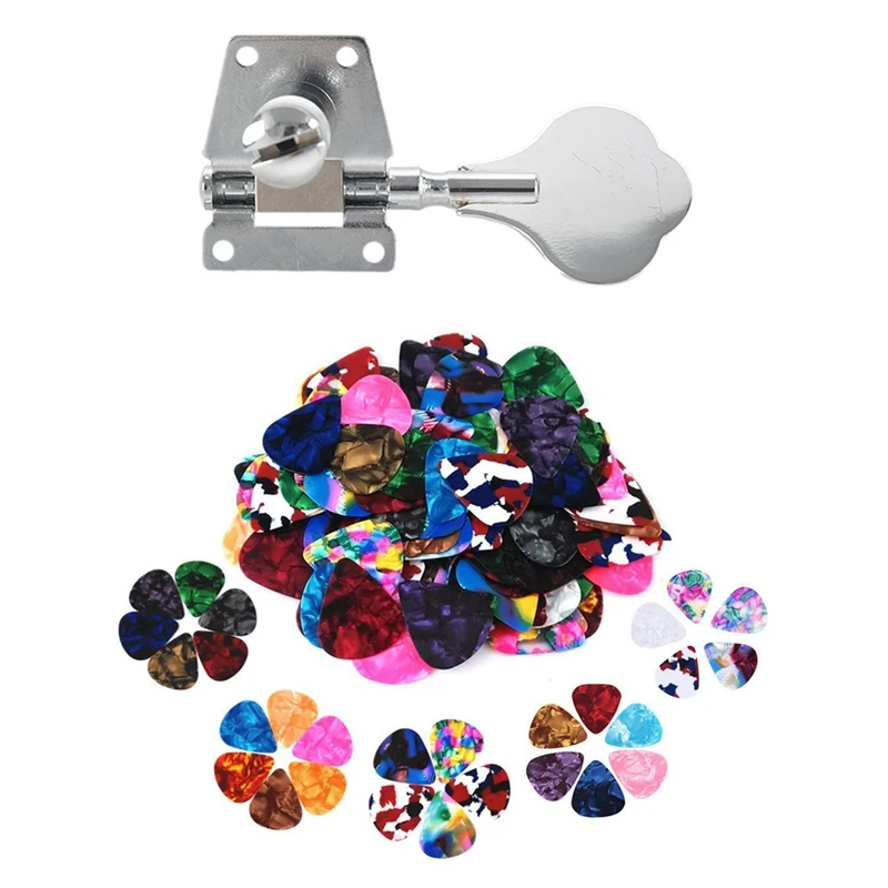 60 Pack Abstract Art Colorful Guitar Picks, Unique Guitar Gift & 5Pcs Open Bass Guitar Tuning Keys Pegs
60 Pack Abstract Art Colorful Guitar Picks, Unique Guitar Gift & 5Pcs Open Bass Guitar Tuning Keys Pegs