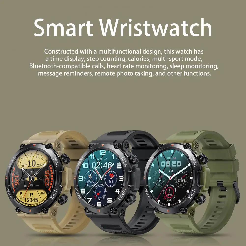 1 Set K56PRO Electronic Watch HD-compatible 1.39 Inch Touch Screen Step Counting Sedentary Alert Information Reminder Multi-spor
1 Set K56PRO Electronic Watch HD-compatible 1.39 Inch Touch Screen Step Counting Sedentary Alert Information Reminder Multi-spor