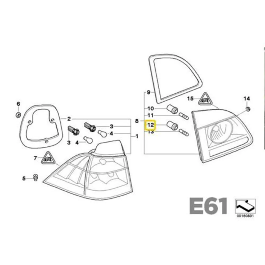 Задняя лампа для BMW, задняя лампа для 3, 5, 7, X6, Z4, E65, E66, F30, F31, 63117407330, держатель лампы, основа, 1 шт.
Задняя лампа для BMW, задняя лампа для 3, 5, 7, X6, Z4, E65, E66, F30, F31, 63117407330, держатель лампы, основа, 1 шт.
