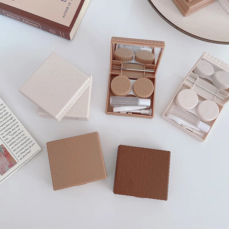 1PC Khaki Coffee Color Portable Mini Contact Lens Case for Travel Lady Holder Storage Eye Care Container with Mirror Lenses Box
1PC Khaki Coffee Color Portable Mini Contact Lens Case for Travel Lady Holder Storage Eye Care Container with Mirror Lenses Box