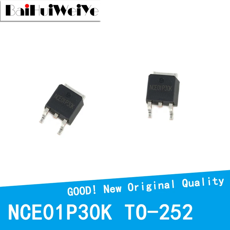 10 шт./лот NCE01P30K 01P30 30A 100V TO252 TO-252 30V 150A N-канальный режим повышения мощности MOSFET Новый оригинал 
10 шт./лот NCE01P30K 01P30 30A 100V TO252 TO-252 30V 150A N-канальный режим повышения мощности MOSFET Новый оригинал