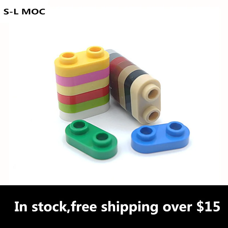 35480 круглый 1x2 с открытыми шпильками, кирпичи, коллекция, модульные игрушки GBC для технических конструкций MOC, «сделай сам», совместимые блоки 
35480 круглый 1x2 с открытыми шпильками, кирпичи, коллекция, модульные игрушки GBC для технических конструкций MOC, «сделай сам», совместимые блоки