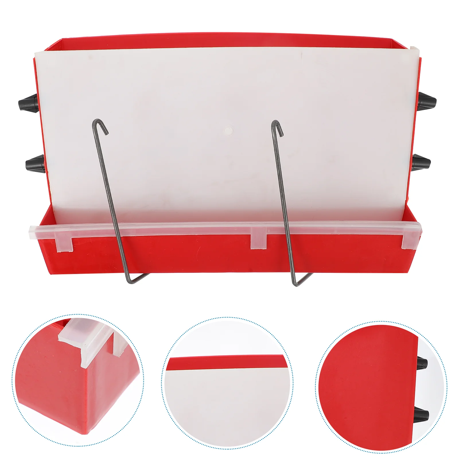 Feeder Automatic Quail Parrot Bird Feeding Cage Cup Poultry Watererdrinker Bowl Birds Perch Hanging Animal Water Pet Container
Feeder Automatic Quail Parrot Bird Feeding Cage Cup Poultry Watererdrinker Bowl Birds Perch Hanging Animal Water Pet Container