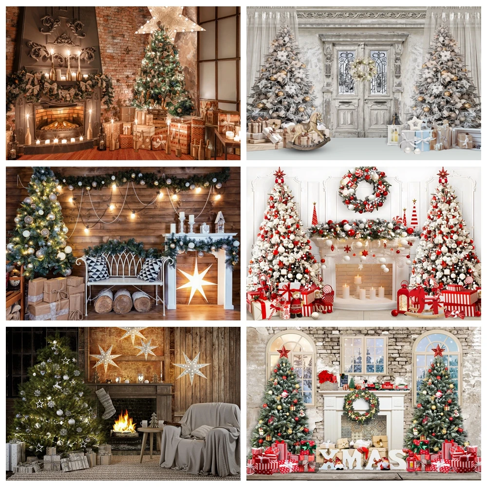 Christmas Fireplace Photography Backdrops Winter Xmas Tree Gift Family Party Home Decor Baby Portrait Background Photo Studio
Christmas Fireplace Photography Backdrops Winter Xmas Tree Gift Family Party Home Decor Baby Portrait Background Photo Studio