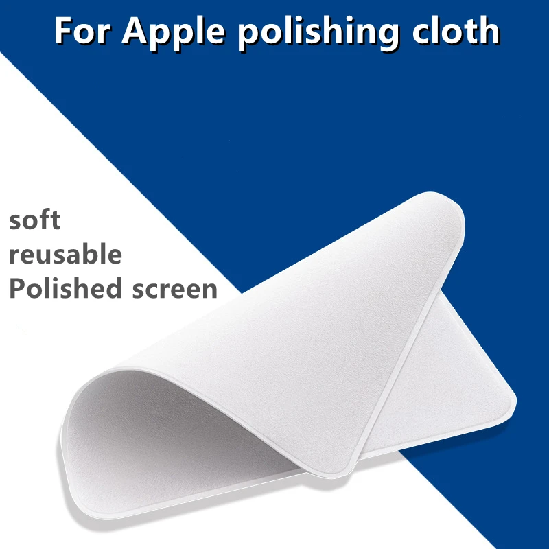Universal Polishing Cloth For Apple iPhone 13 12Pro iPad Mini Macbook Air Screen Display Camera Polish Cleaning Wipe Cloth
Universal Polishing Cloth For Apple iPhone 13 12Pro iPad Mini Macbook Air Screen Display Camera Polish Cleaning Wipe Cloth