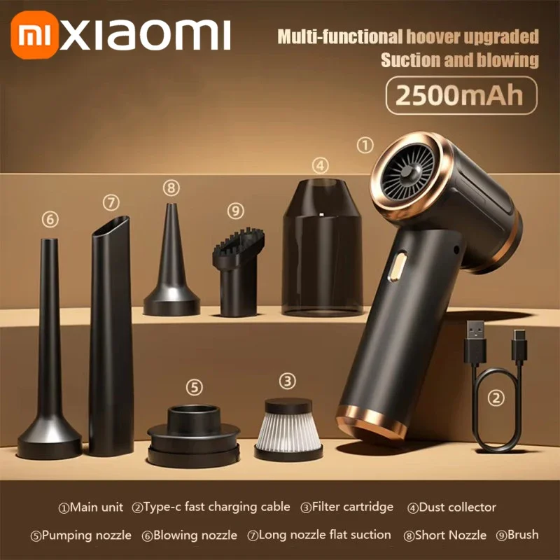 Xiaomi 5 в 1 Автомобильный пылесос Портативный мини-беспроводной пылесос 45000pa Мощная автомобильная всасывающая машина для домашнего офиса
Xiaomi 5 в 1 Автомобильный пылесос Портативный мини-беспроводной пылесос 45000pa Мощная автомобильная всасывающая машина для домашнего офиса