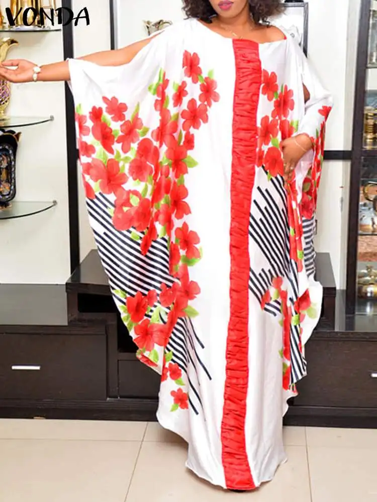 VONDA Oversize Vintage Women Long Sleeve Sundress Vintage Fashion Floral Printed Maxi Dresses Female Holiday Party Robe Vestido
VONDA Oversize Vintage Women Long Sleeve Sundress Vintage Fashion Floral Printed Maxi Dresses Female Holiday Party Robe Vestido