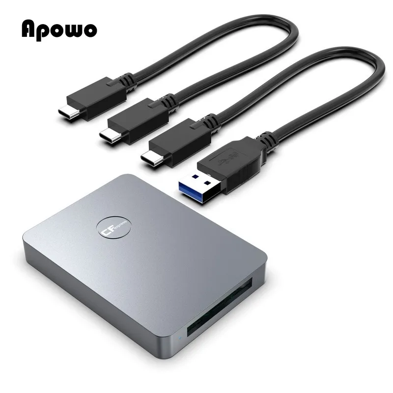 Card Reader USB3.1 Gen2 Type B C Adapter Support CFE Memory Card 128G 256G 512G USB3.0 With Cable For SLR
Card Reader USB3.1 Gen2 Type B C Adapter Support CFE Memory Card 128G 256G 512G USB3.0 With Cable For SLR