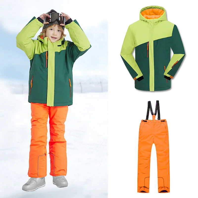 Children's ski suit boy's outdoor stormsuit warm waterproof ski suit ski pants snowboard jacket
Children's ski suit boy's outdoor stormsuit warm waterproof ski suit ski pants snowboard jacket