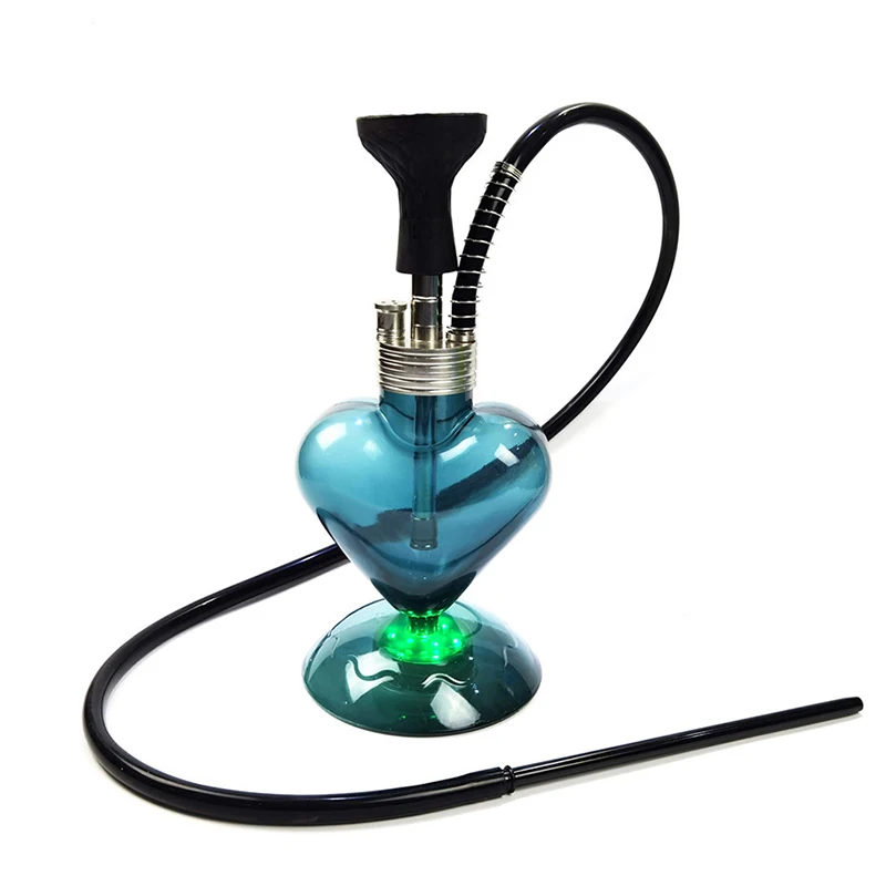 Arab Hookah Set Acrylic Love Heart Shape Shisha Water Pipe with Hose Silicone Bowl Spring Narguile Chicha Cachimbas Accessories
Arab Hookah Set Acrylic Love Heart Shape Shisha Water Pipe with Hose Silicone Bowl Spring Narguile Chicha Cachimbas Accessories