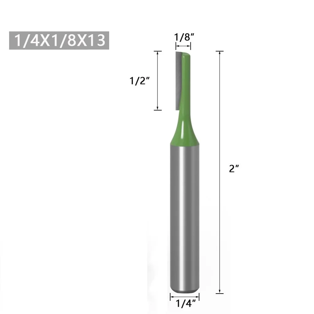 7pcs Router Bit 1/4inch Shank Single Double Flute Straight Milling Cutter For Woodworking Hand Making A Drawer
7pcs Router Bit 1/4inch Shank Single Double Flute Straight Milling Cutter For Woodworking Hand Making A Drawer