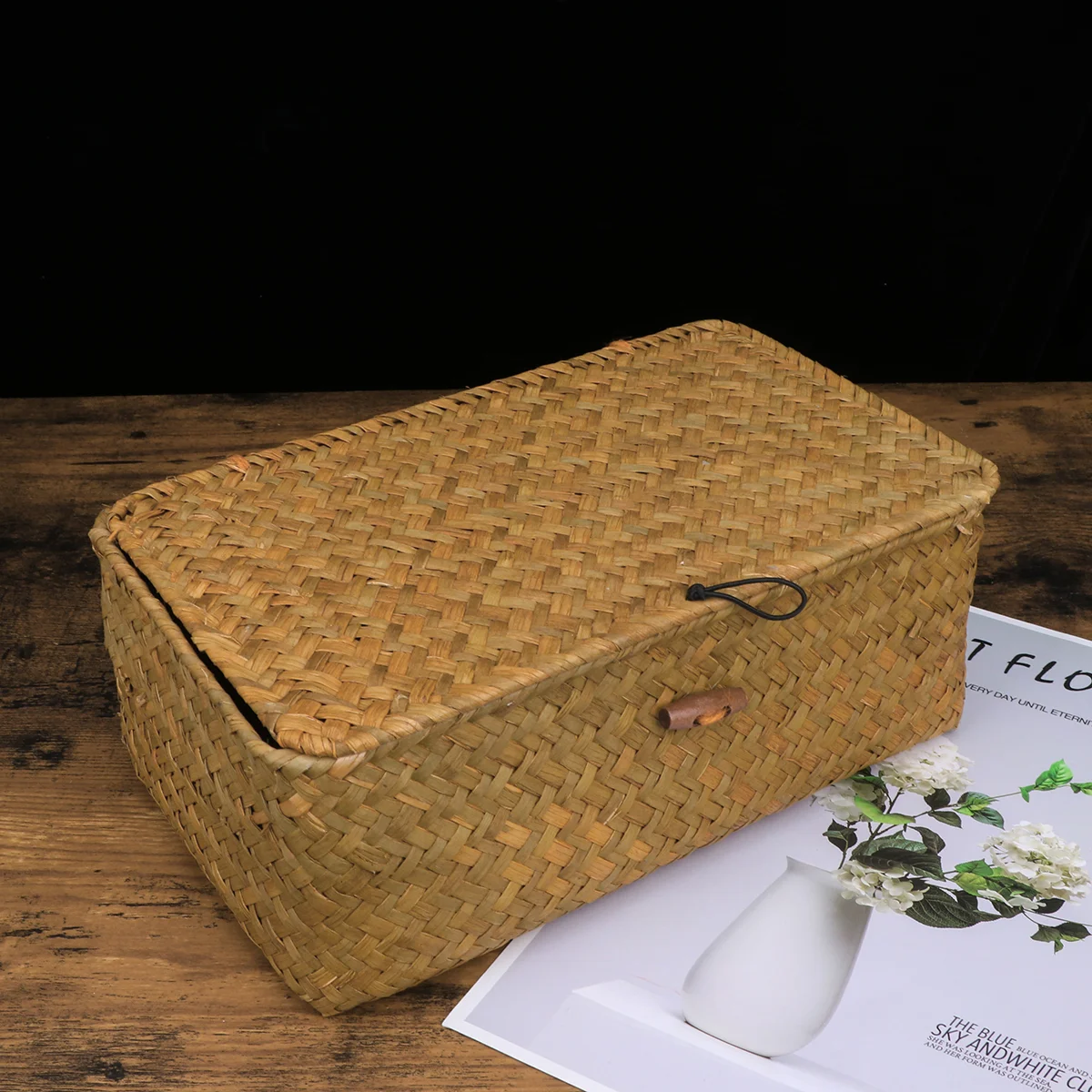 Basketstorage Lid Straw Wicker Woven Box Boxes Rattan Basketsdecorative Shelf Cubes Organizer Makeup Cutlery Drawervanity
Basketstorage Lid Straw Wicker Woven Box Boxes Rattan Basketsdecorative Shelf Cubes Organizer Makeup Cutlery Drawervanity