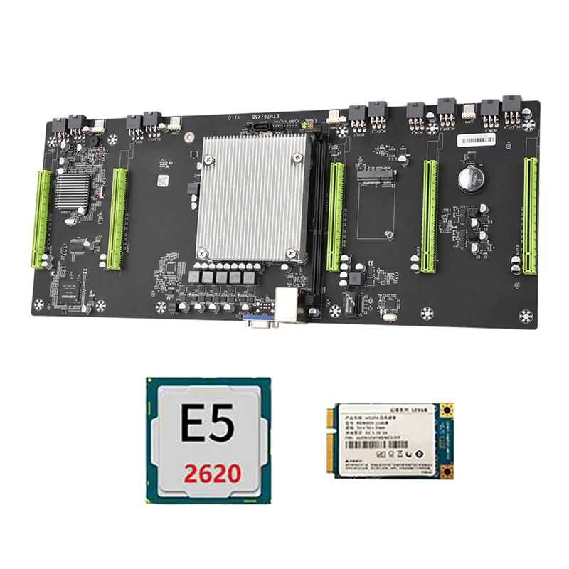 Семейная материнская плата для майнинга BTC с процессором E5 2620 + 128G SSD LGA2011 PCIE 16X 80 мм SATA + MSATA с портом VGA для 3060 3080
Семейная материнская плата для майнинга BTC с процессором E5 2620 + 128G SSD LGA2011 PCIE 16X 80 мм SATA + MSATA с портом VGA для 3060 3080