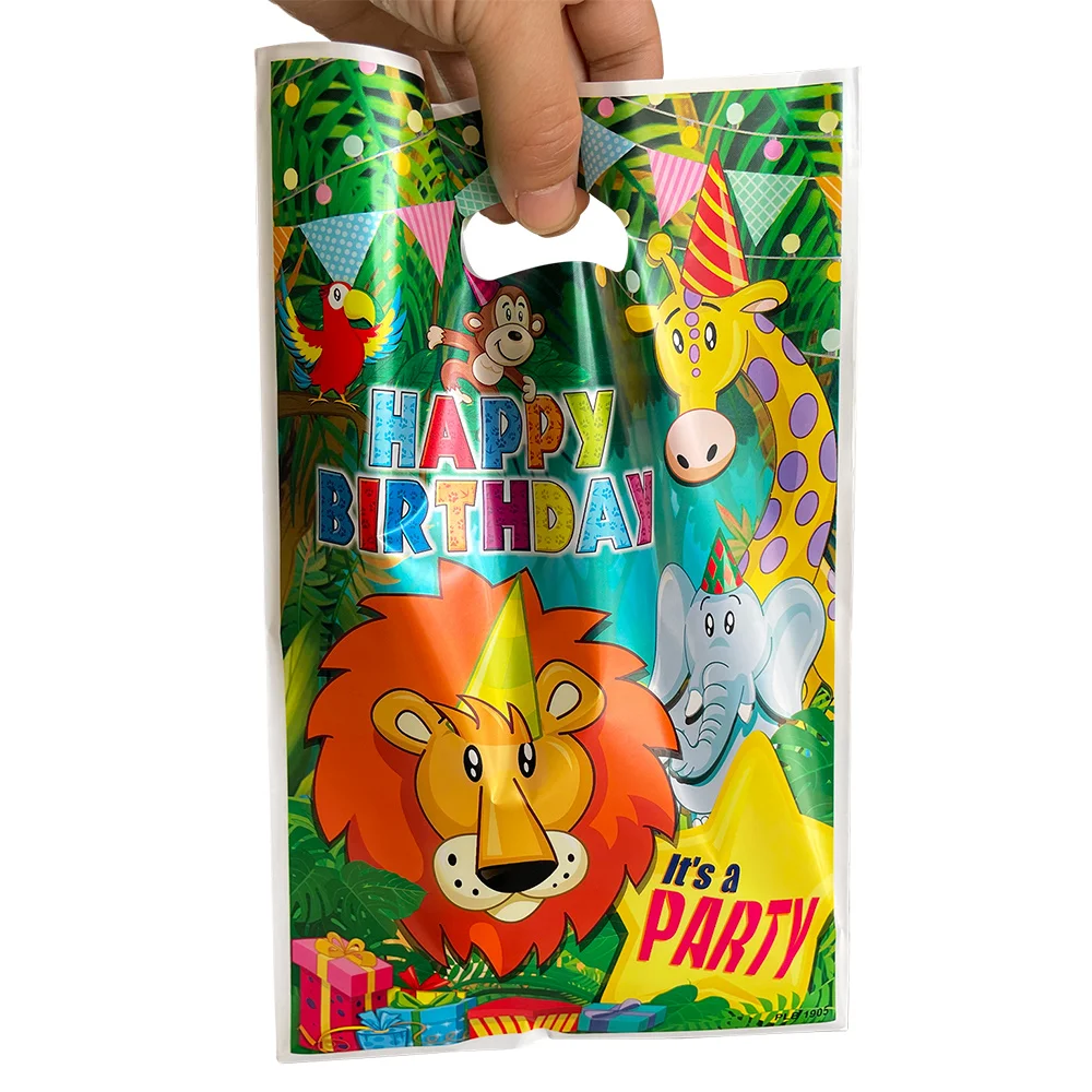 40pcs Goodies Bags for Jungle Lion King Birthday Party Plastic Candy Bag Safari Theme Decoration Giraffe Monkey Supplies
40pcs Goodies Bags for Jungle Lion King Birthday Party Plastic Candy Bag Safari Theme Decoration Giraffe Monkey Supplies