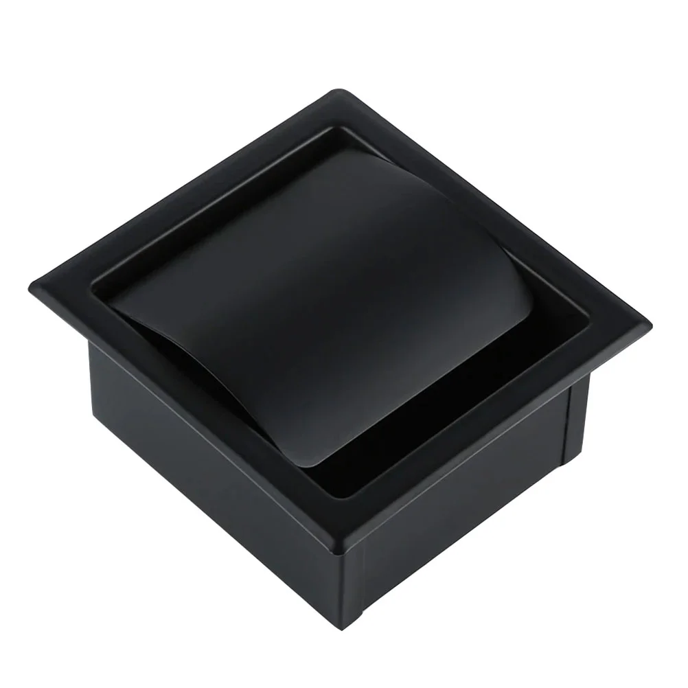 1pc Stainless Steel Paper Holder Embedded-in Tissue Holder Roll Paper Stand (Black)
1pc Stainless Steel Paper Holder Embedded-in Tissue Holder Roll Paper Stand (Black)