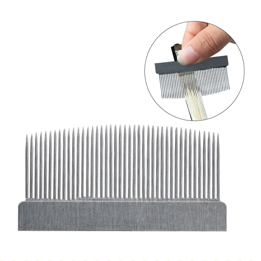 Durable Cleaning Bow Brush Clip Comb Iron Silver Stainless Steel Accessories Cello Bow Horse Hair Combing Violin
Durable Cleaning Bow Brush Clip Comb Iron Silver Stainless Steel Accessories Cello Bow Horse Hair Combing Violin