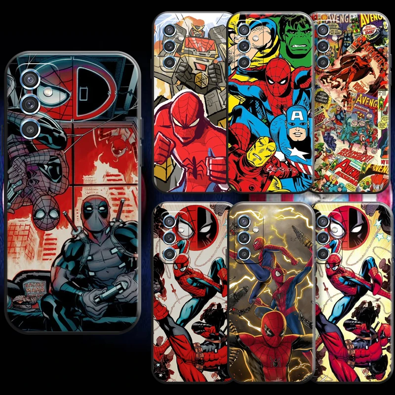 Marvel Spiderman Comics For Samsung A11 A21S A31 A32 A41 A51 A71 A52 A72 4G 5G Phone Case Funda Coque Back Carcasa
Marvel Spiderman Comics For Samsung A11 A21S A31 A32 A41 A51 A71 A52 A72 4G 5G Phone Case Funda Coque Back Carcasa