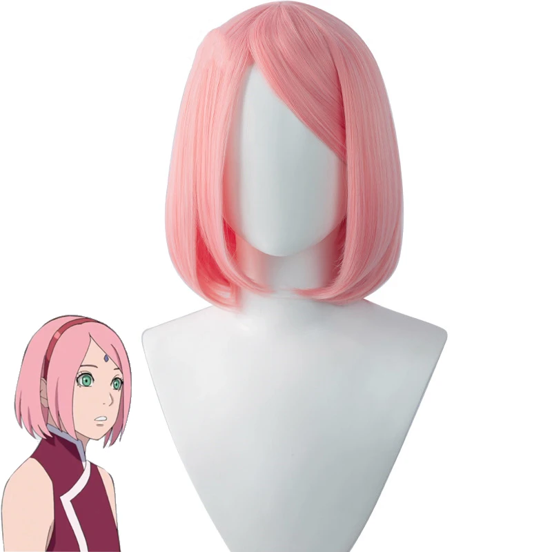 Anime Cosplay DokiDoki Haruno Sakura Wig for Girls Pink Cute Kawaii Hairs Resistant Synthetic Wig Halloween Party Cosplay Show
Anime Cosplay DokiDoki Haruno Sakura Wig for Girls Pink Cute Kawaii Hairs Resistant Synthetic Wig Halloween Party Cosplay Show