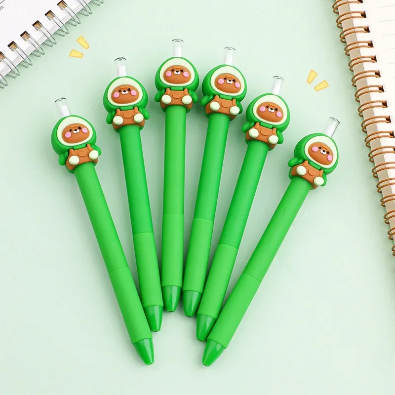 

Креативный карандаш в форме авокадо, мультяшный карандаш, не может закончить запись, не разрезая, канцелярские принадлежности для студентов