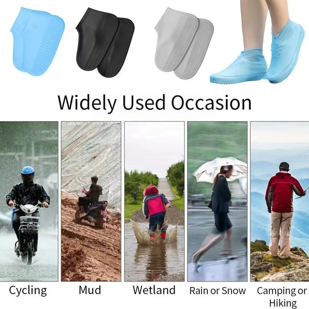 Boots Waterproof Shoe Cover Silicone Material Unisex Shoes Protectors Rain Boots For Indoor Outdoor Rainy Days Reusable O9m6
Boots Waterproof Shoe Cover Silicone Material Unisex Shoes Protectors Rain Boots For Indoor Outdoor Rainy Days Reusable O9m6