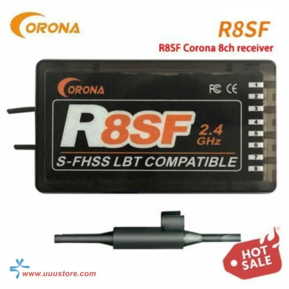 2022 new original R8SF Corona 8ch receiver compatible FUTABA S-FHSS T6 T14SG T18MZ T18SZ for Racing Drone& FPV MultiRotor
2022 new original R8SF Corona 8ch receiver compatible FUTABA S-FHSS T6 T14SG T18MZ T18SZ for Racing Drone& FPV MultiRotor