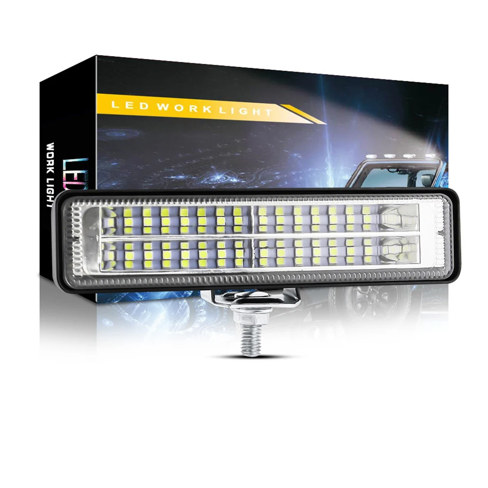 1pc Car Work Light DC12V-60V 6500K 18W 1600LM 3030 28-LED Work Light Bar Spotlight Driving Fog Lamp For Offroad SUV ATV Tractor
1pc Car Work Light DC12V-60V 6500K 18W 1600LM 3030 28-LED Work Light Bar Spotlight Driving Fog Lamp For Offroad SUV ATV Tractor