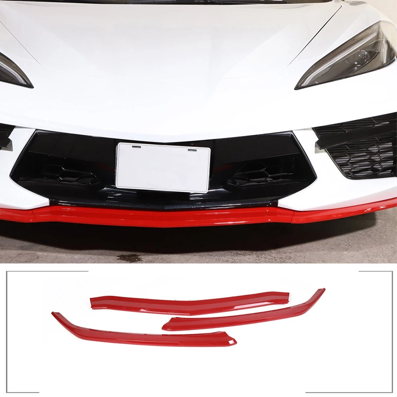 Car Front Bumper Splitter for Chevrolet Corvette C8 20-23 (Not applicable for Z06 version) Lip Spoiler Diffuser Guard Cover Trim 
Car Front Bumper Splitter for Chevrolet Corvette C8 20-23 (Not applicable for Z06 version) Lip Spoiler Diffuser Guard Cover Trim