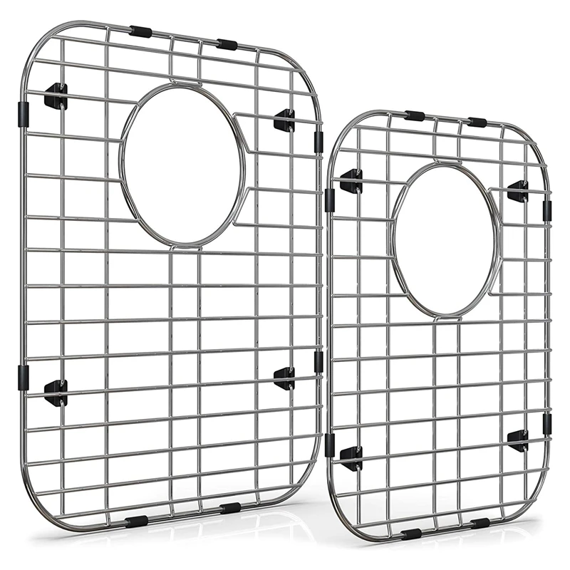 2 Pcs Drain Rack For Kitchen Stainless Steel Sink Grid For Bottom Of Sink Bottom Grid Drainage Rack For Dishware
2 Pcs Drain Rack For Kitchen Stainless Steel Sink Grid For Bottom Of Sink Bottom Grid Drainage Rack For Dishware