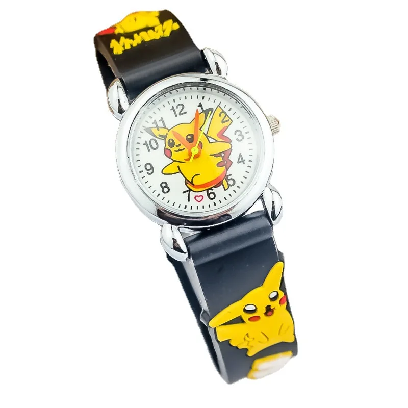 Anime Pokemon Children's Watches Cartoon Pikachu High Quality Rubber Students Boys Quartz Leather Watch Pokemon Birthday Gift
Anime Pokemon Children's Watches Cartoon Pikachu High Quality Rubber Students Boys Quartz Leather Watch Pokemon Birthday Gift