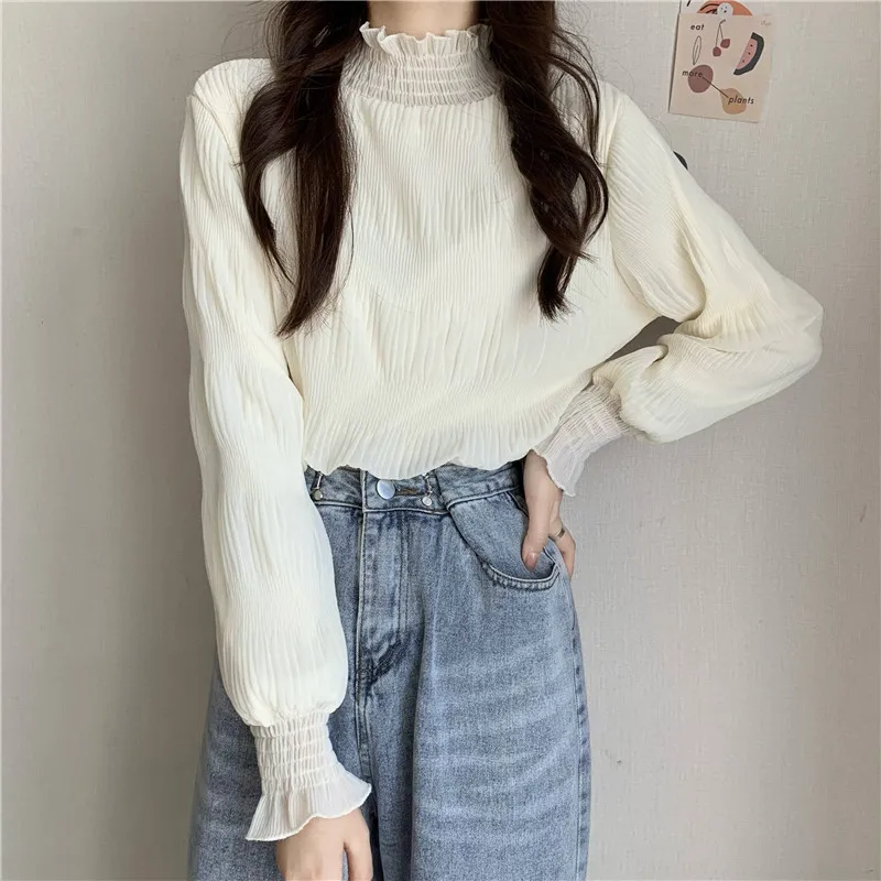 WW0795 New style Western chic plus velvet lined long-sleeved bottoming shirt blouse T-shirt
WW0795 New style Western chic plus velvet lined long-sleeved bottoming shirt blouse T-shirt