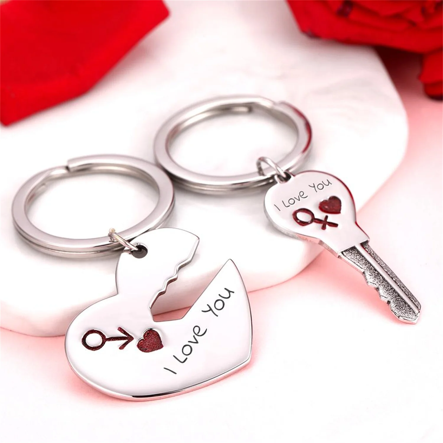 Custom Engraved Heart Lock And Key Couple Keychain Set Lovers Gift Wedding Favors Couple My Heart Keychain Fashion Keyring Key
Custom Engraved Heart Lock And Key Couple Keychain Set Lovers Gift Wedding Favors Couple My Heart Keychain Fashion Keyring Key