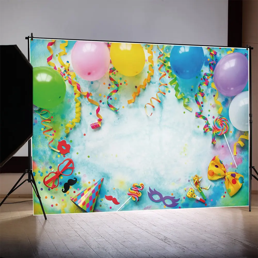 MOON.QG Backdrop Blue Water Color Balloon Children Birthday Party Background Custom Kids Photo Booth Prop Ribbon Hat Decorations
MOON.QG Backdrop Blue Water Color Balloon Children Birthday Party Background Custom Kids Photo Booth Prop Ribbon Hat Decorations