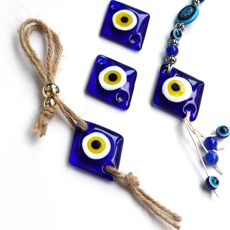 Lucky Eye Glass Blue Turkish Evil Eye Pendant Wall Hanging Multi Color Bead Handmade Decoration for Living Room Car Home Decor
Lucky Eye Glass Blue Turkish Evil Eye Pendant Wall Hanging Multi Color Bead Handmade Decoration for Living Room Car Home Decor