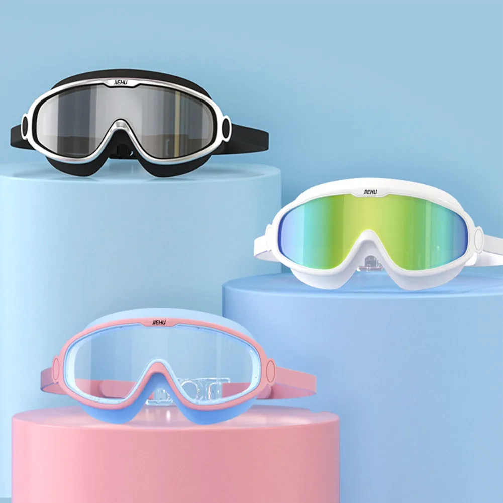 New Swim Goggle Anti-Fog UV Protection Clear Wide Vision Swimming Glasses Safe Soft Silicone Lens Protect Eye Swimming Accessory
New Swim Goggle Anti-Fog UV Protection Clear Wide Vision Swimming Glasses Safe Soft Silicone Lens Protect Eye Swimming Accessory