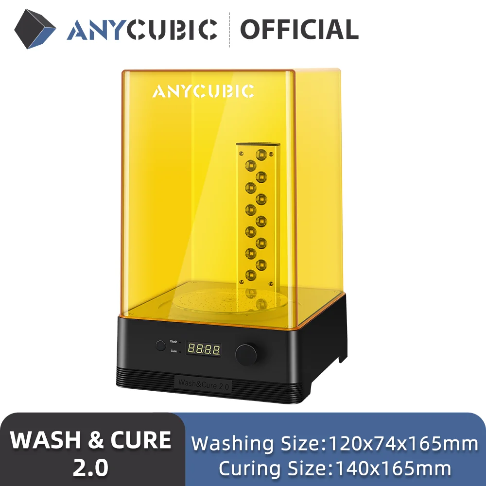 

ANYCUBIC Wash & Cure 2.0 UV Rotary Curing Resin Cleaning Machine For Mars Photon Photons LCD SLA 3D Printer 3D Model