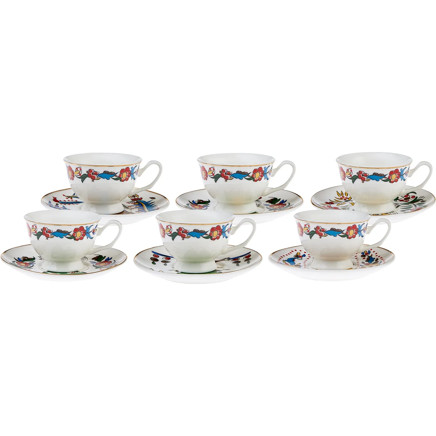 Karaca Devran 6 Personality Coffee cup Pad That Reflects The History Of Turkish Ethnic Prints Cup Edge Flower Patterns Classic Mold
Karaca Devran 6 Personality Coffee cup Pad That Reflects The History Of Turkish Ethnic Prints Cup Edge Flower Patterns Classic Mold