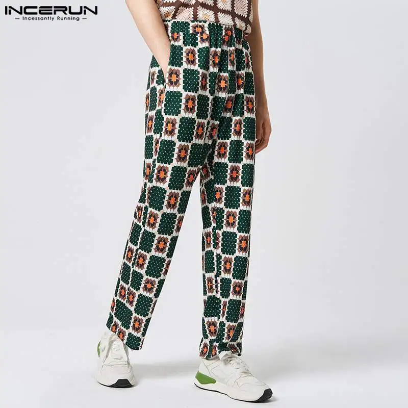 INCERUN 2023 Spring Summer New Men pants Printing Long Pants Fashion Streetwear Straight Trousers Casual Party Male Bottom S-5XL
INCERUN 2023 Spring Summer New Men pants Printing Long Pants Fashion Streetwear Straight Trousers Casual Party Male Bottom S-5XL