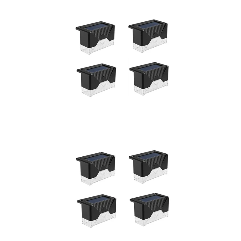 8 Pcs LED Solar Stair Lamp Solar Lamp Waterproof For Garden Pathway Yard Patio Step Steps Fence
8 Pcs LED Solar Stair Lamp Solar Lamp Waterproof For Garden Pathway Yard Patio Step Steps Fence