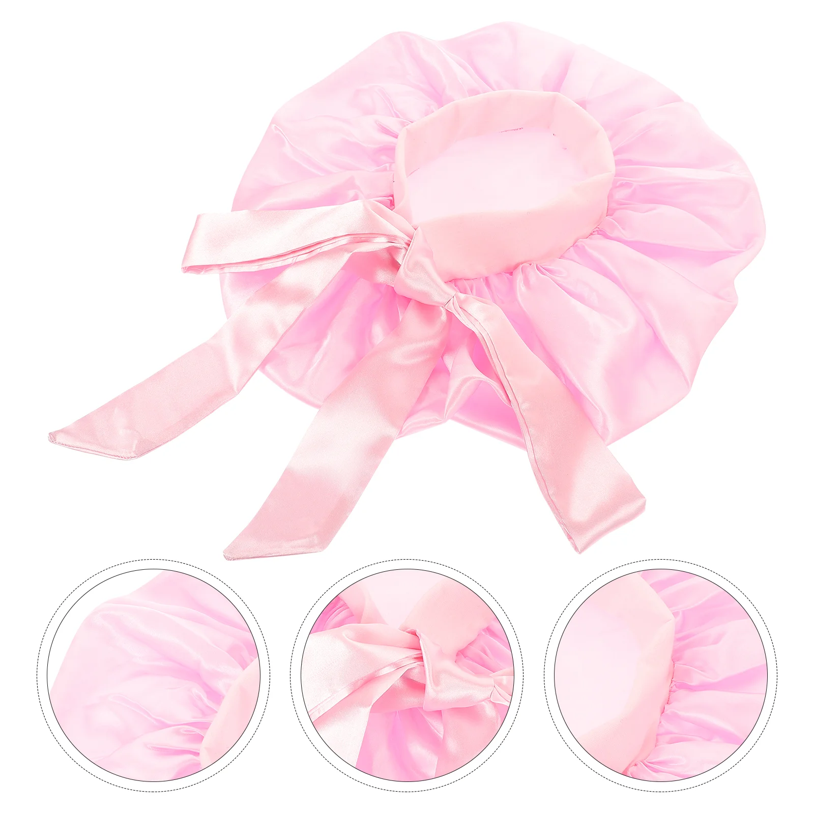 Bonnet Caps Cap Hair Sleeping Satin Women Bath Hats Proof Water Bathing Shower Reusable Night Soft Bonnets Hat Band Tie Cover
Bonnet Caps Cap Hair Sleeping Satin Women Bath Hats Proof Water Bathing Shower Reusable Night Soft Bonnets Hat Band Tie Cover