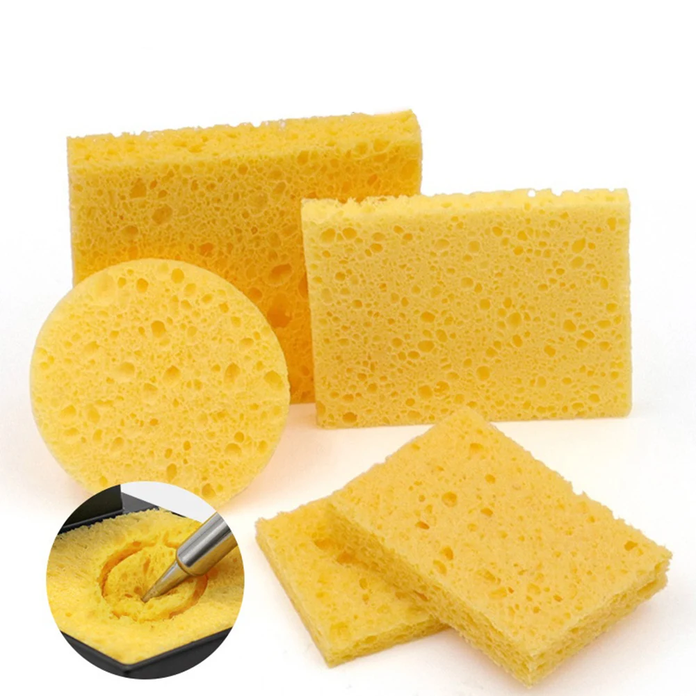 5pcs Soldering Iron Cleaning Sponge For Enduring Solder Welding Station Electric Soldering Iron Tip Repair Tools Accessories
5pcs Soldering Iron Cleaning Sponge For Enduring Solder Welding Station Electric Soldering Iron Tip Repair Tools Accessories