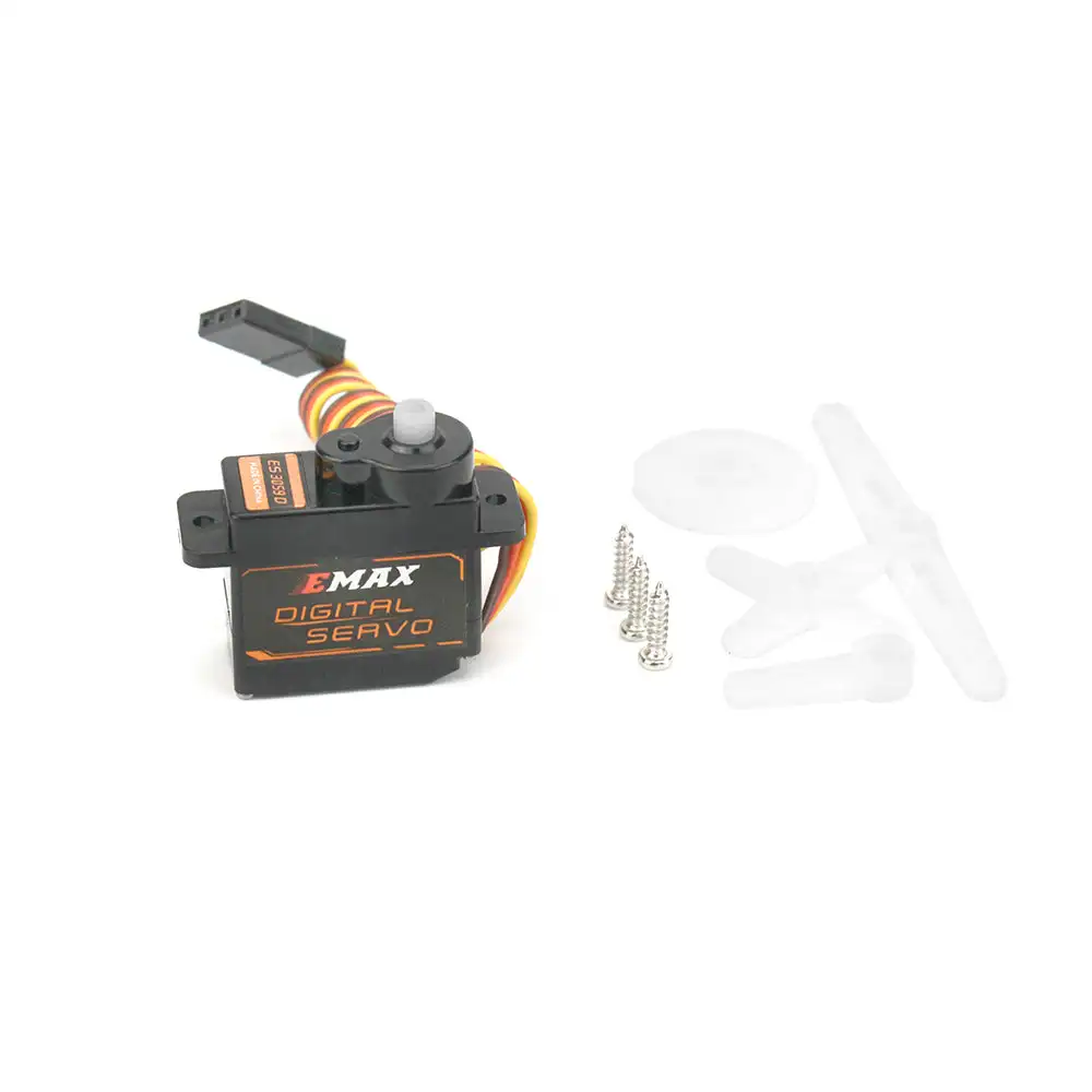 4PCS Emax ES3059D 9g digital actuator for RC model and robot PWM actuator Airplane Drone 
4PCS Emax ES3059D 9g digital actuator for RC model and robot PWM actuator Airplane Drone