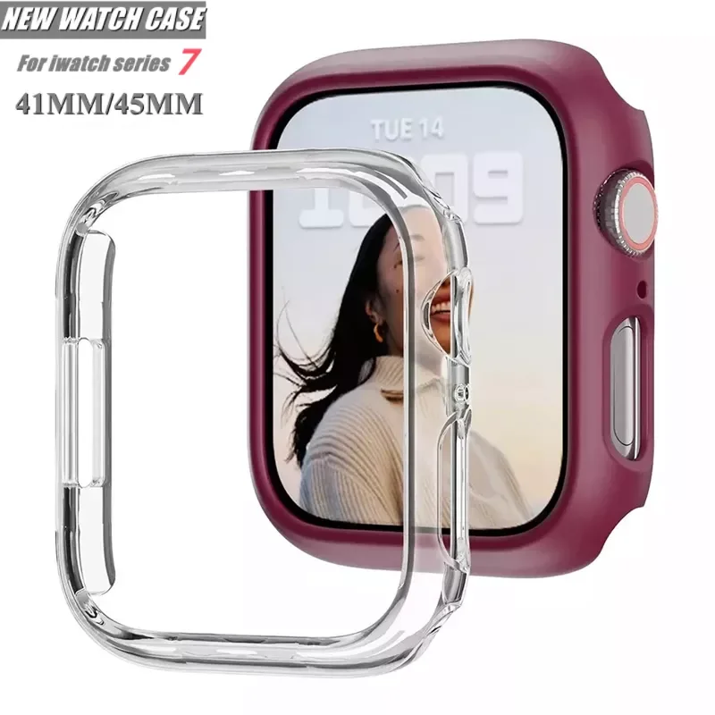Чехол для Apple Watch 6 se 5 4 3 44 мм 40 мм 42 мм 38 мм, аксессуары для защиты экрана из поликарбоната, чехол для iWatch series 7 41 мм 45 мм
Чехол для Apple Watch 6 se 5 4 3 44 мм 40 мм 42 мм 38 мм, аксессуары для защиты экрана из поликарбоната, чехол для iWatch series 7 41 мм 45 мм