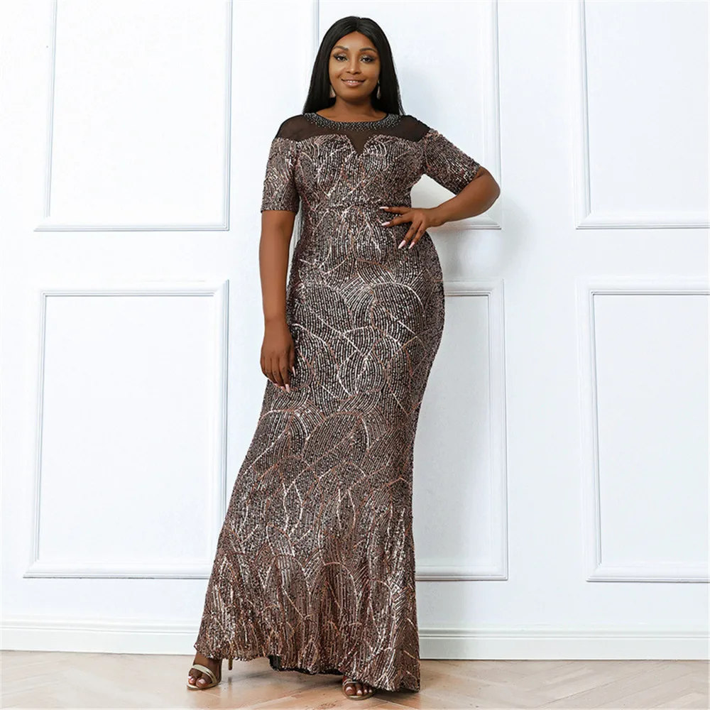 Dress Women's Short Sleeve Celebrity Wedding Package Hip Fishtail Evening Dress Autumn Spring New Fashion 2022 Party Dresses
Dress Women's Short Sleeve Celebrity Wedding Package Hip Fishtail Evening Dress Autumn Spring New Fashion 2022 Party Dresses