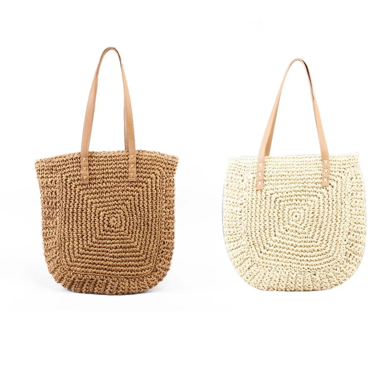 Casual Summer Straw Woven Tote Female Bag Shoulder Bag Handmade Large Handbag Satchel Tote Bag for Books Phone Wallet
Casual Summer Straw Woven Tote Female Bag Shoulder Bag Handmade Large Handbag Satchel Tote Bag for Books Phone Wallet