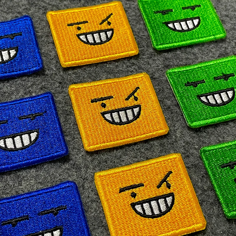 Blue Green Yellow Smiley Emblem Embroidery For Sewing Clothes Stickers Small Badges On Backpack DIY Jeans Jacket Garment Patches
Blue Green Yellow Smiley Emblem Embroidery For Sewing Clothes Stickers Small Badges On Backpack DIY Jeans Jacket Garment Patches