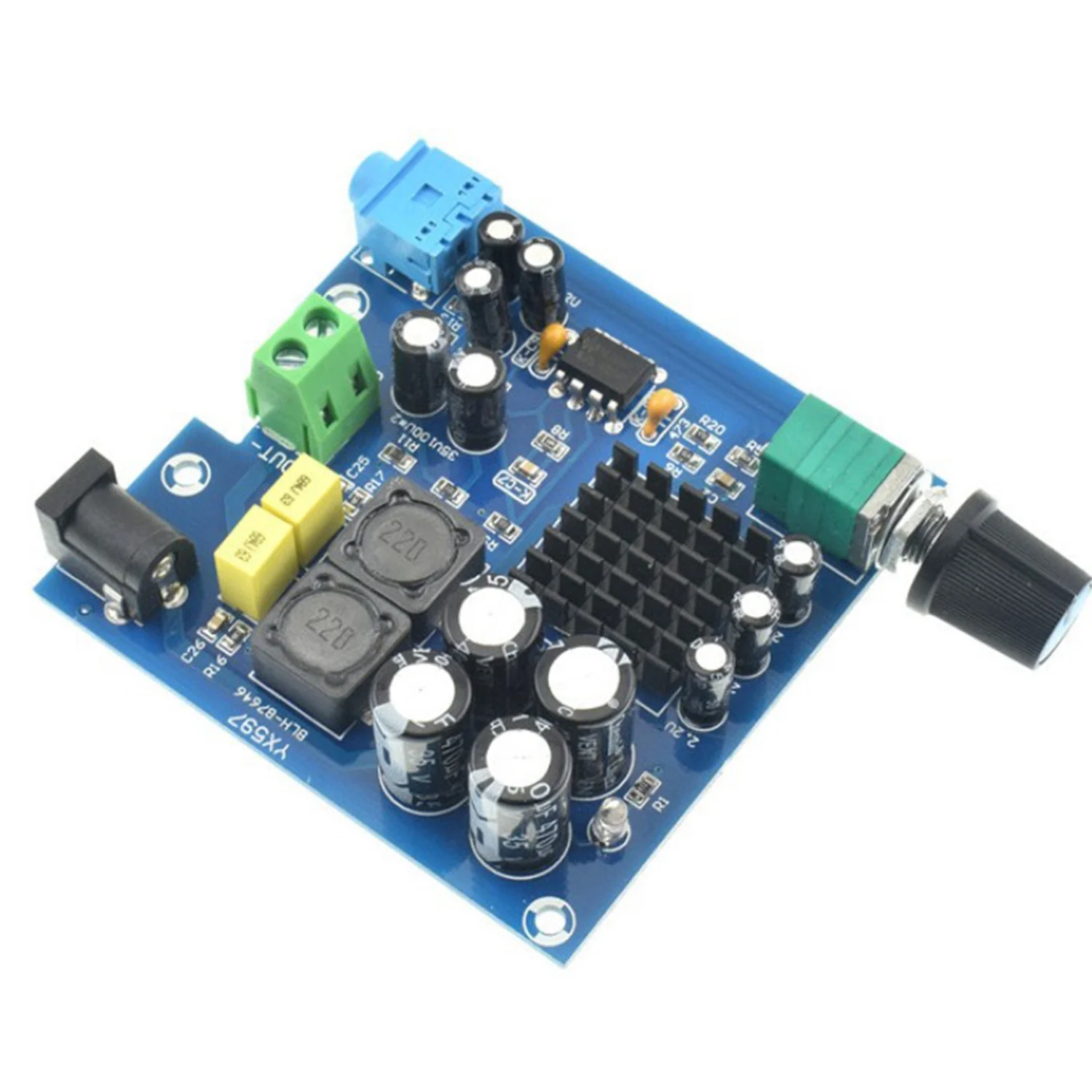 Amplificador Audio Subwoofer Mini Power Amplifier TPA3116D2 100W Mono Digital Home Amplifiers DIY for Music Home Theater
Amplificador Audio Subwoofer Mini Power Amplifier TPA3116D2 100W Mono Digital Home Amplifiers DIY for Music Home Theater